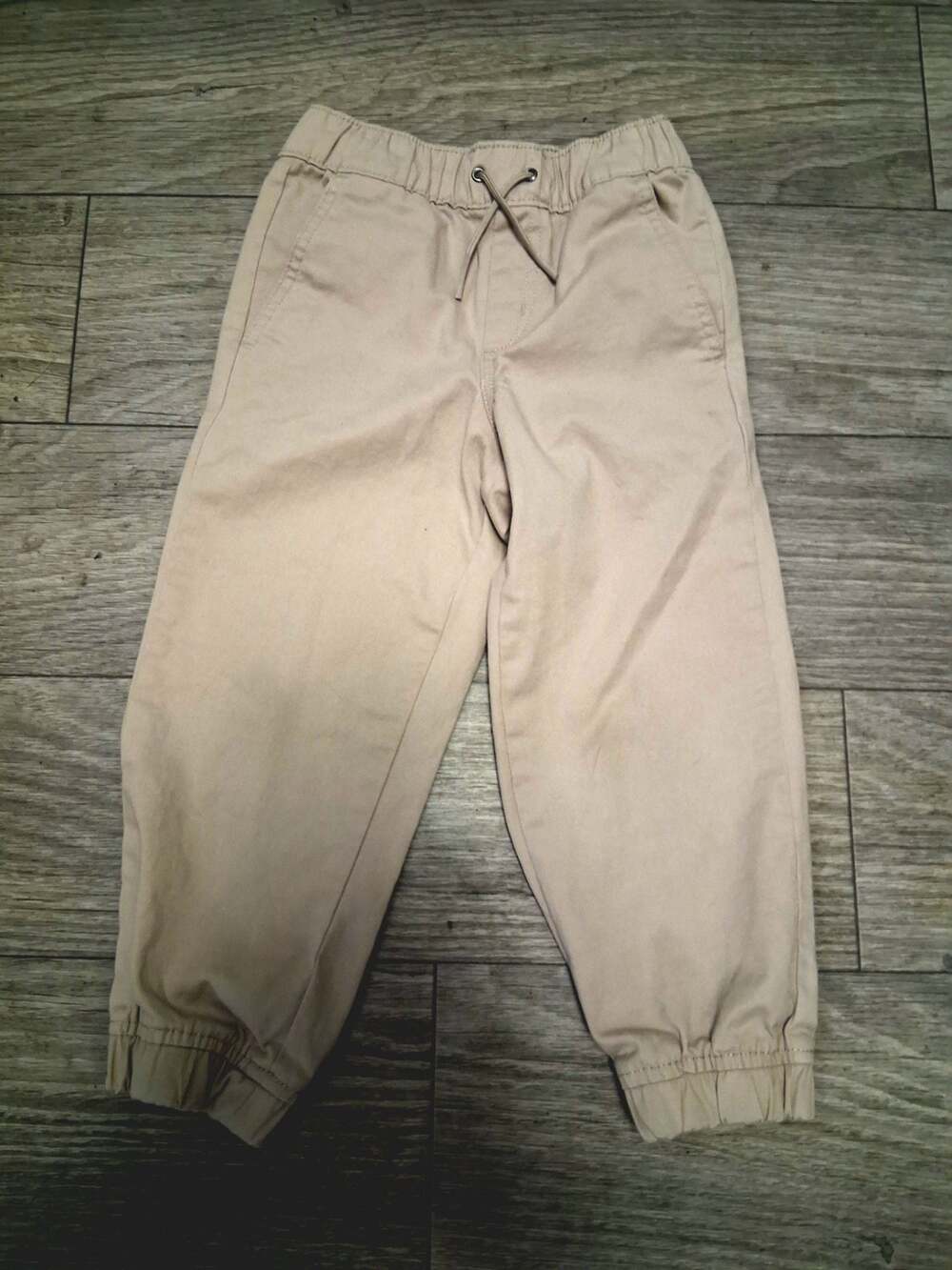 Gap Kids Beige Pull-On Jogger Pants Size XS (4/5)
